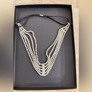 Rhinestone Statement Hair Accessory / Headpiece – Glam Crystal Design